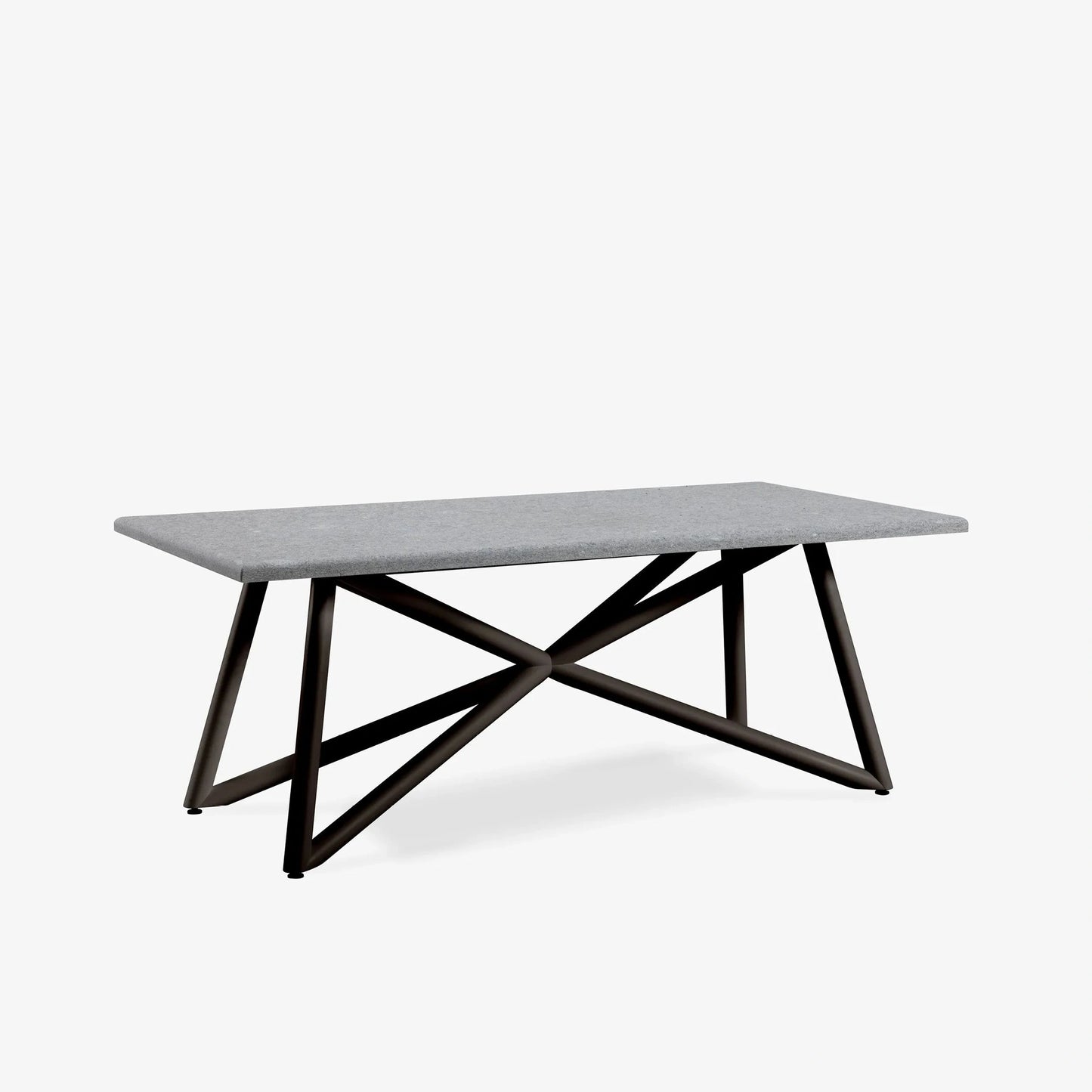VELTHA® - Rechteckiger Tisch LARTE Peperino
