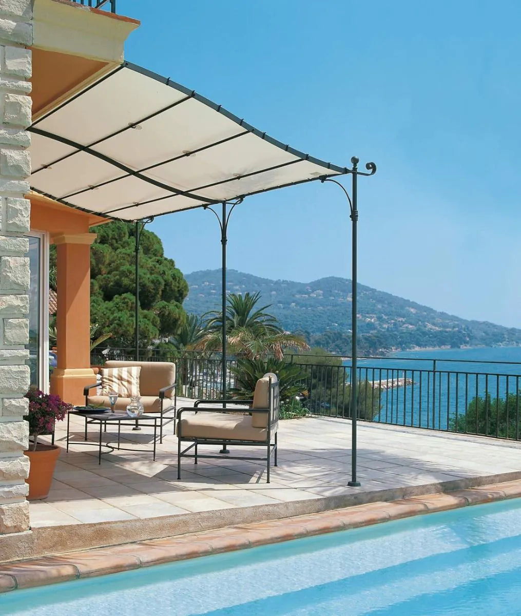 Unopiu - Anbaupergola Solaire gebogen
