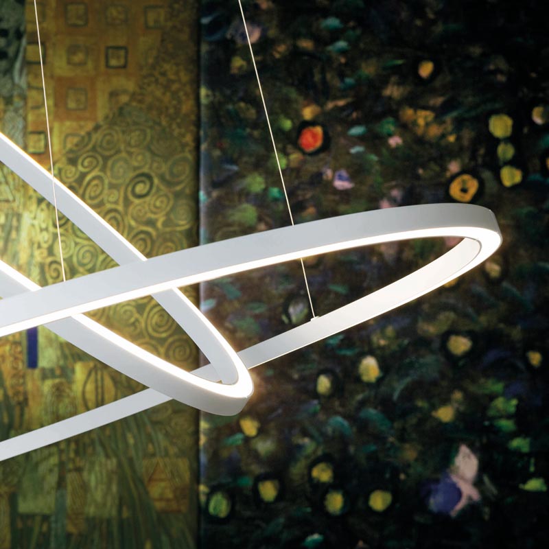 Nemo Lighting - Ellisse Double LED Pendelleuchte