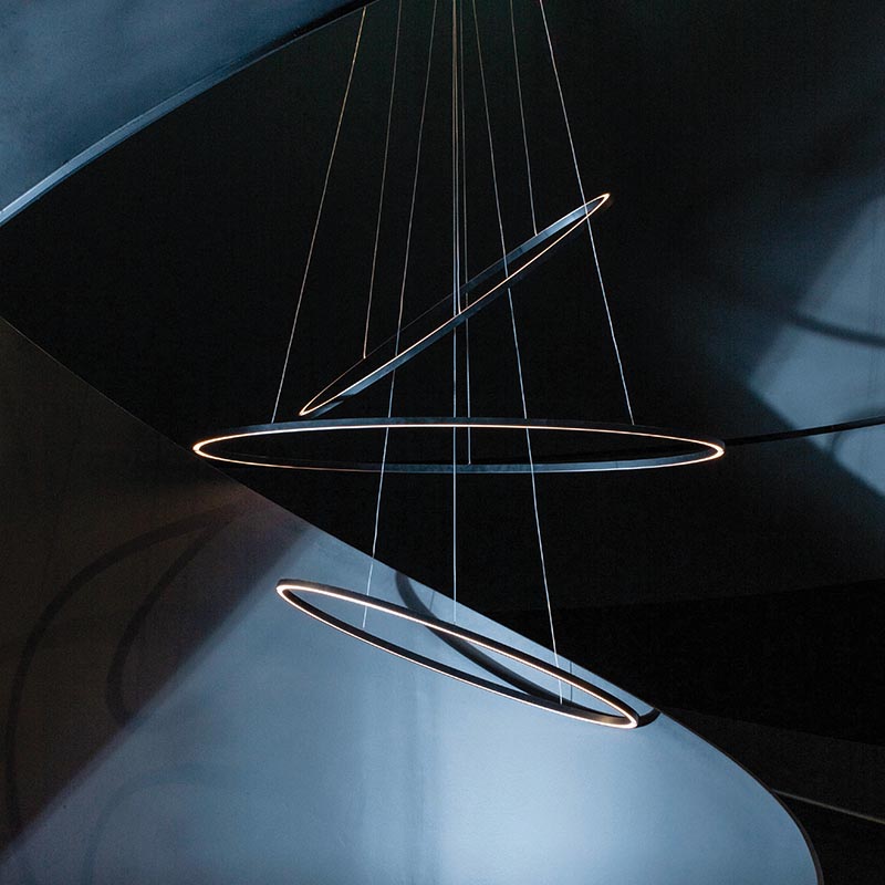 Nemo Lighting - Ellisse Triple LED Pendelleuchte
