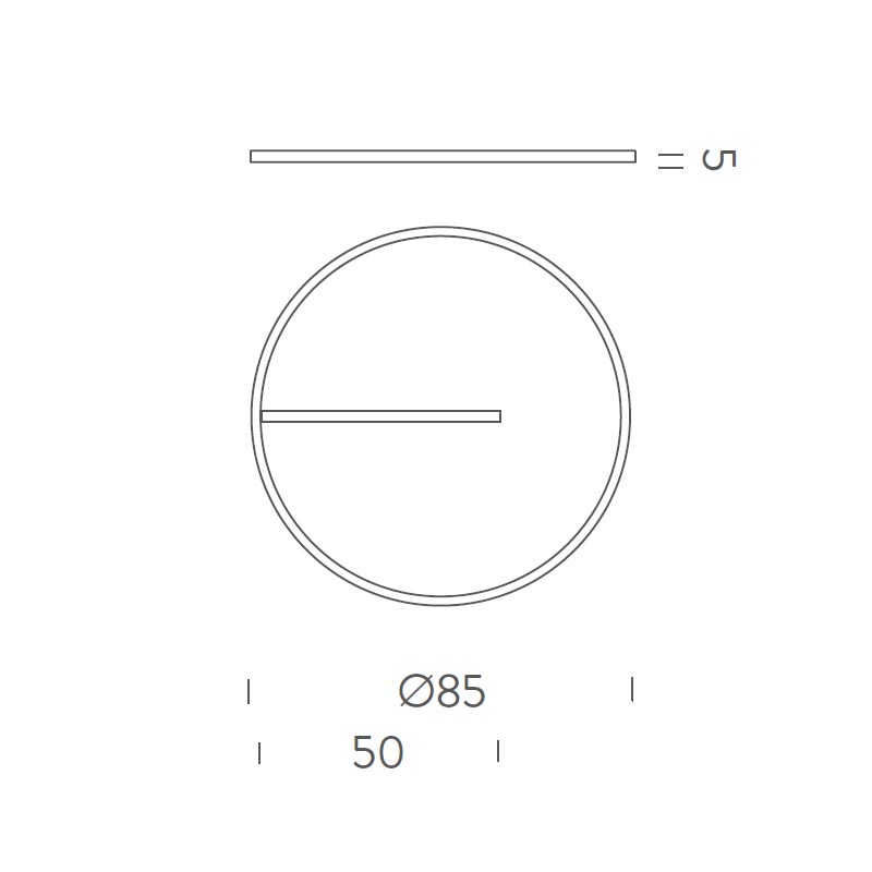 Nemo Lighting - Zirkol Ceiling 150 LED-Deckenleuchte