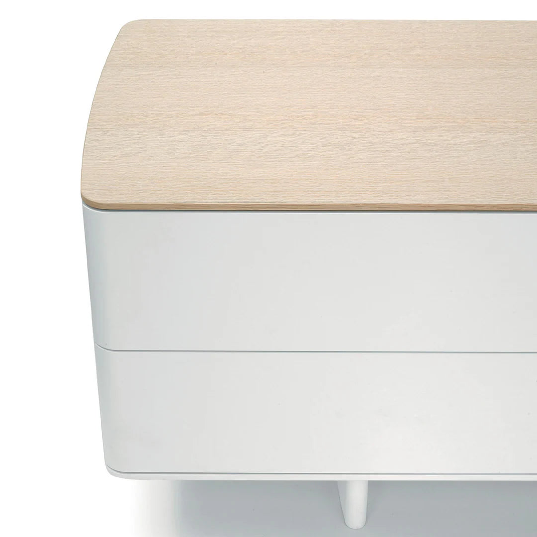 Tecno Spa - Sideboard Shift White & Durmast von Foster + Partners