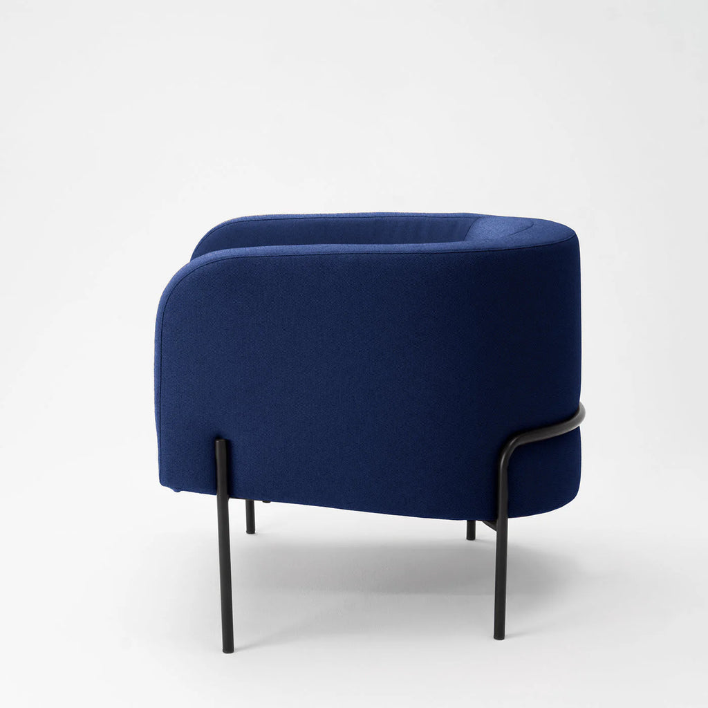 Tecno Spa - Laetitia Sessel in Blau von Fabio Fantolino