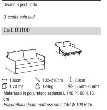 Ditre Italia - Schlafsofa FREEDOM 2.0