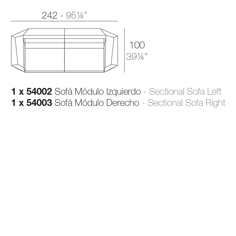 Vondom - Faz Sofa