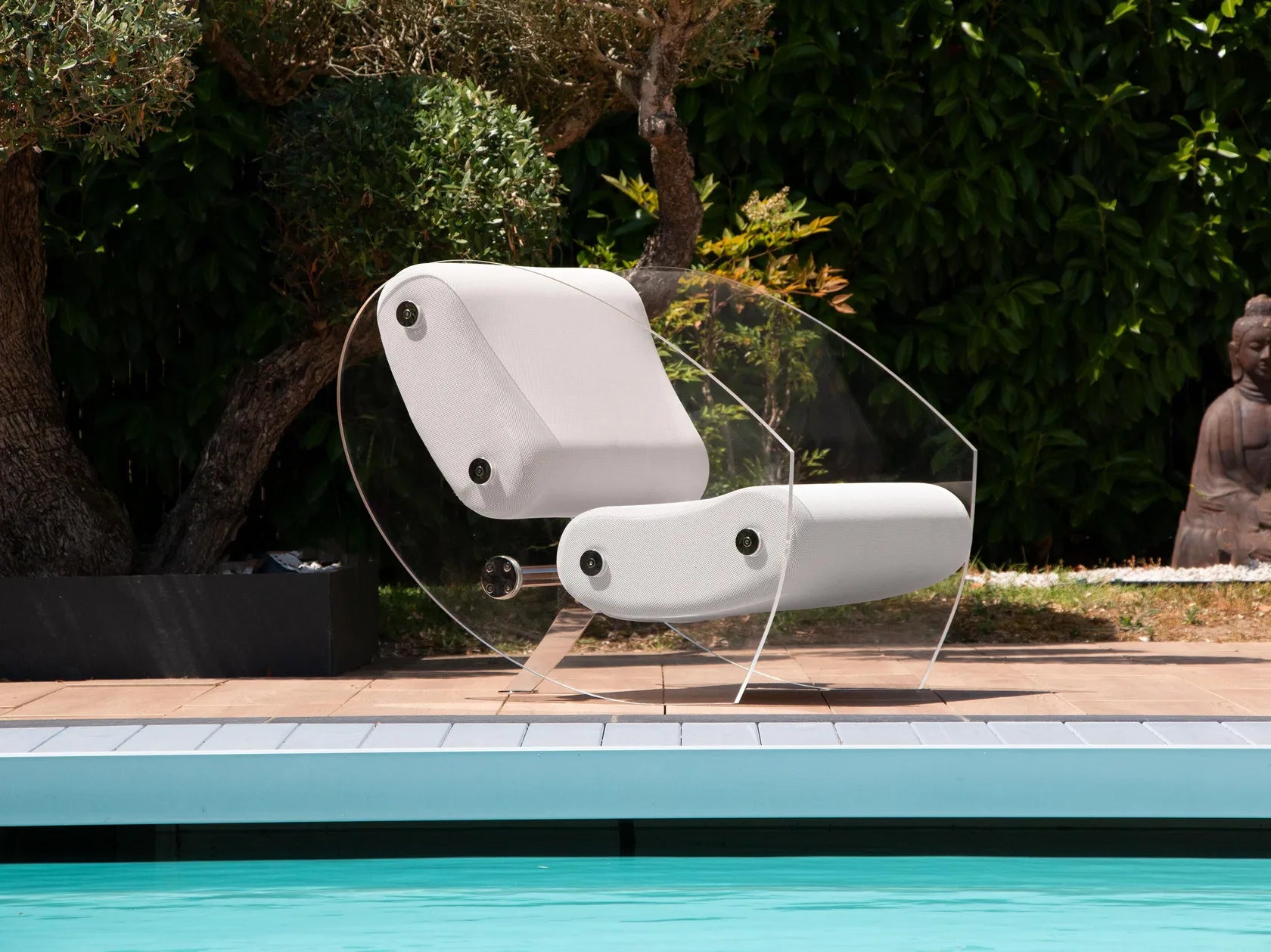 Kuumo - Outdoor Sessel Armlehnen MW07 White