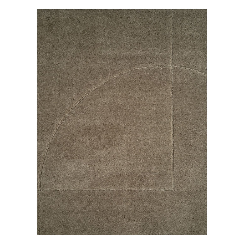 Linie Design - LINEAL POEM Teppich Moss