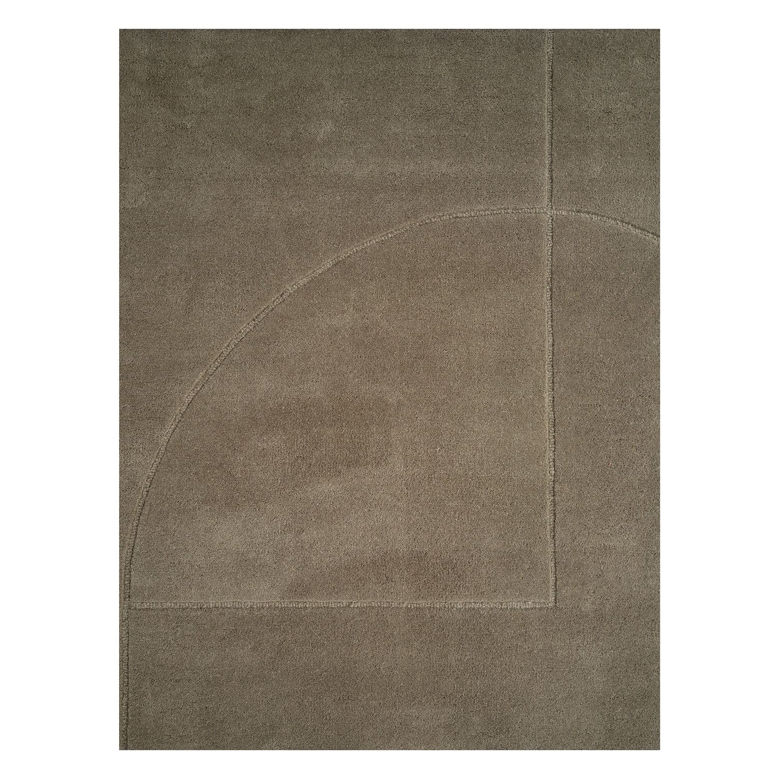 Linie Design - LINEAL POEM Teppich Moss