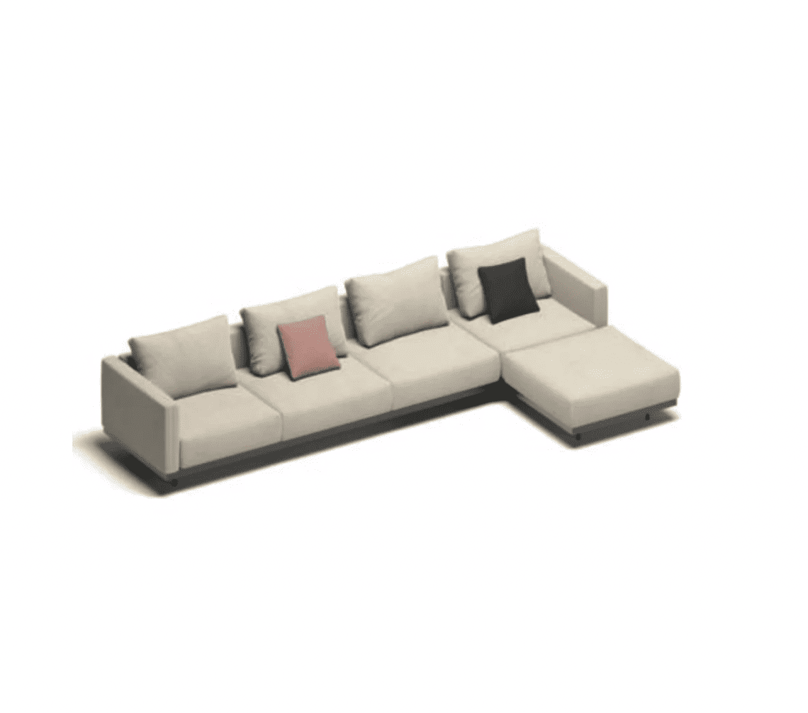 Todus - Dongo 4-Sitzer Sofa L-Form