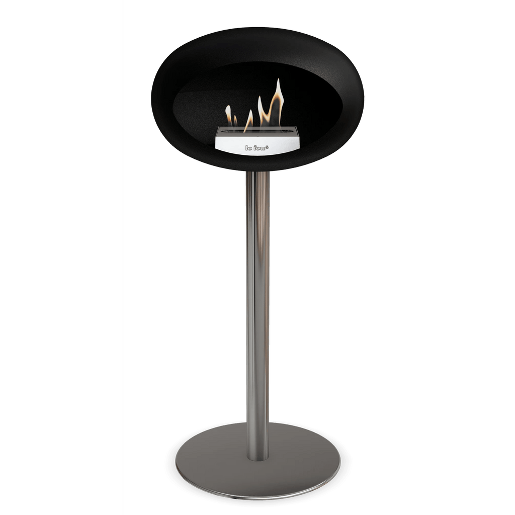 Le Feu - Black Ground Steel High Bioethanol-Kamin