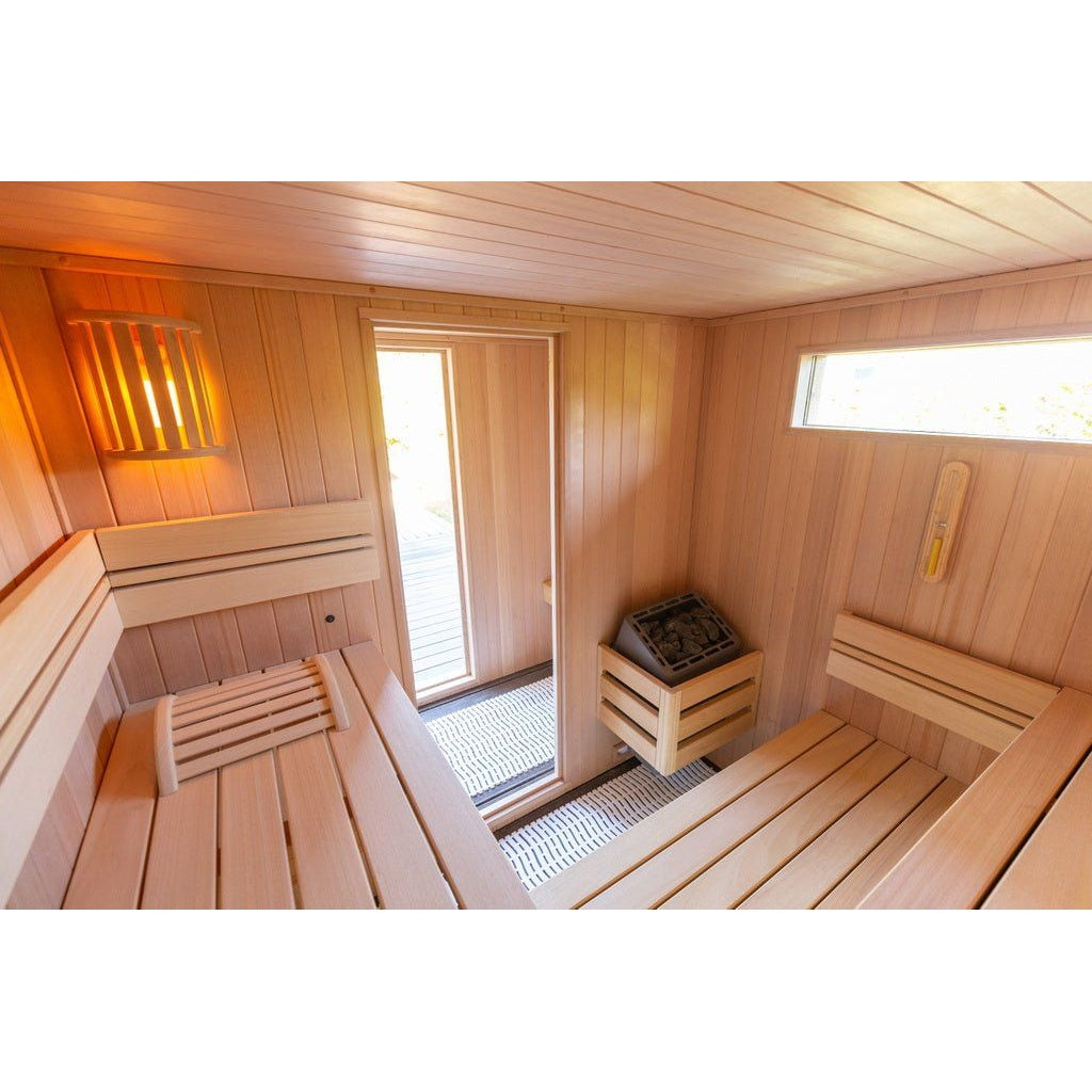   - Alpha Wellness - Outdoor-Sauna Komfort                              
