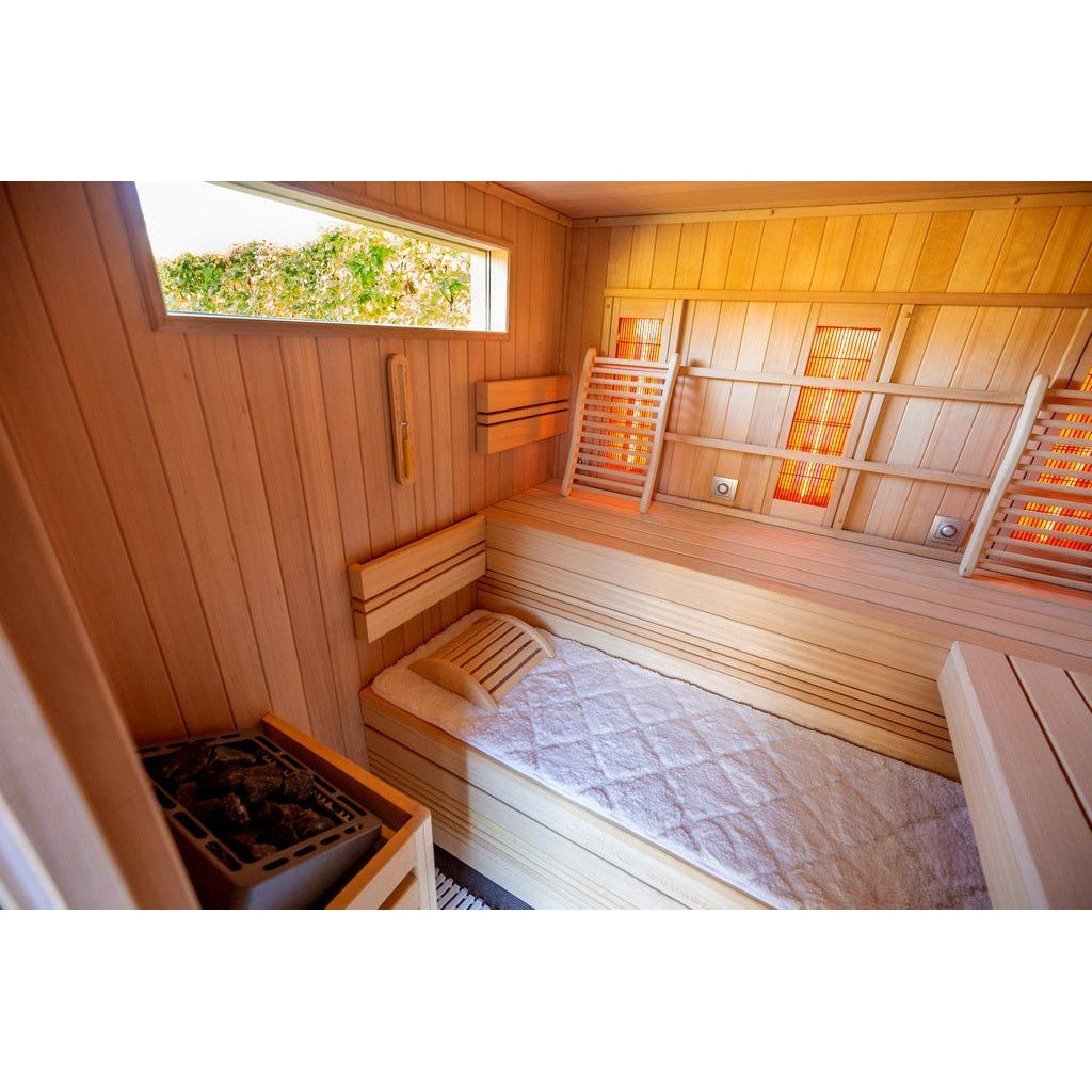   - Alpha Wellness - Outdoor-Sauna Komfort                              