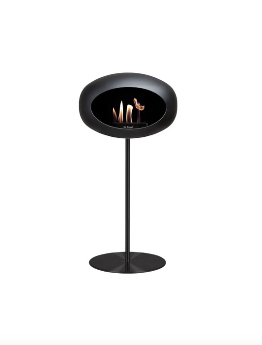 Le Feu - Black Ground Steel High Bioethanol-Kamin