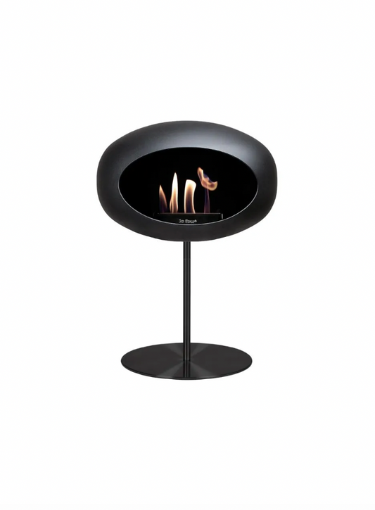 Le Feu - Black Ground Steel Low Bioethanol-Kamin