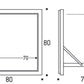 Ambivalenz - Fläpps Kittchen Tisch 80×80-1 – Weiss