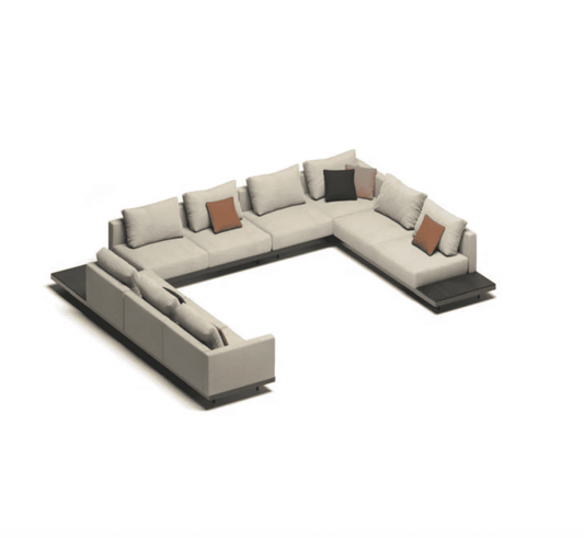 Todus - Dongo 9-Sitzer Sofa mit Ablage