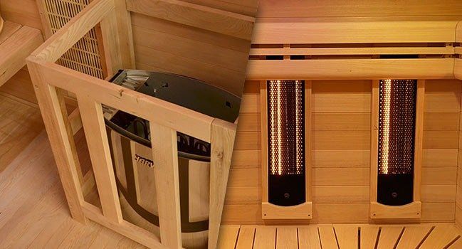   - Holl's - Hybrid Combi Sauna                              