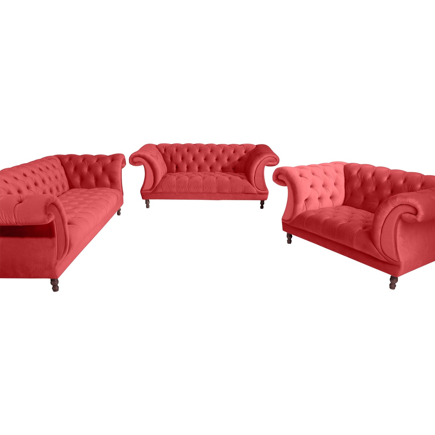 Max Winzer - 2-Sitzer Sofa Ivette Samtvelour in 12 Farben