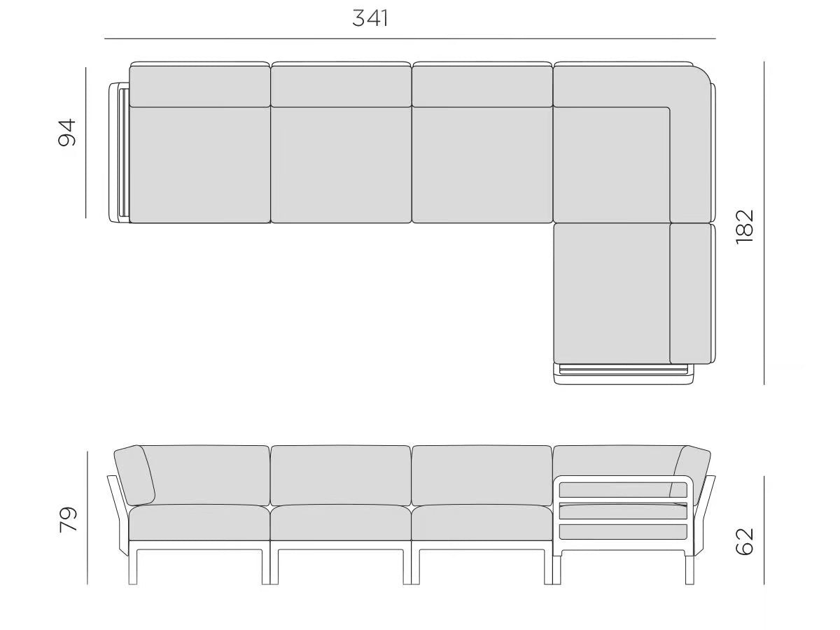 Nardi - Maximo Loungesofa