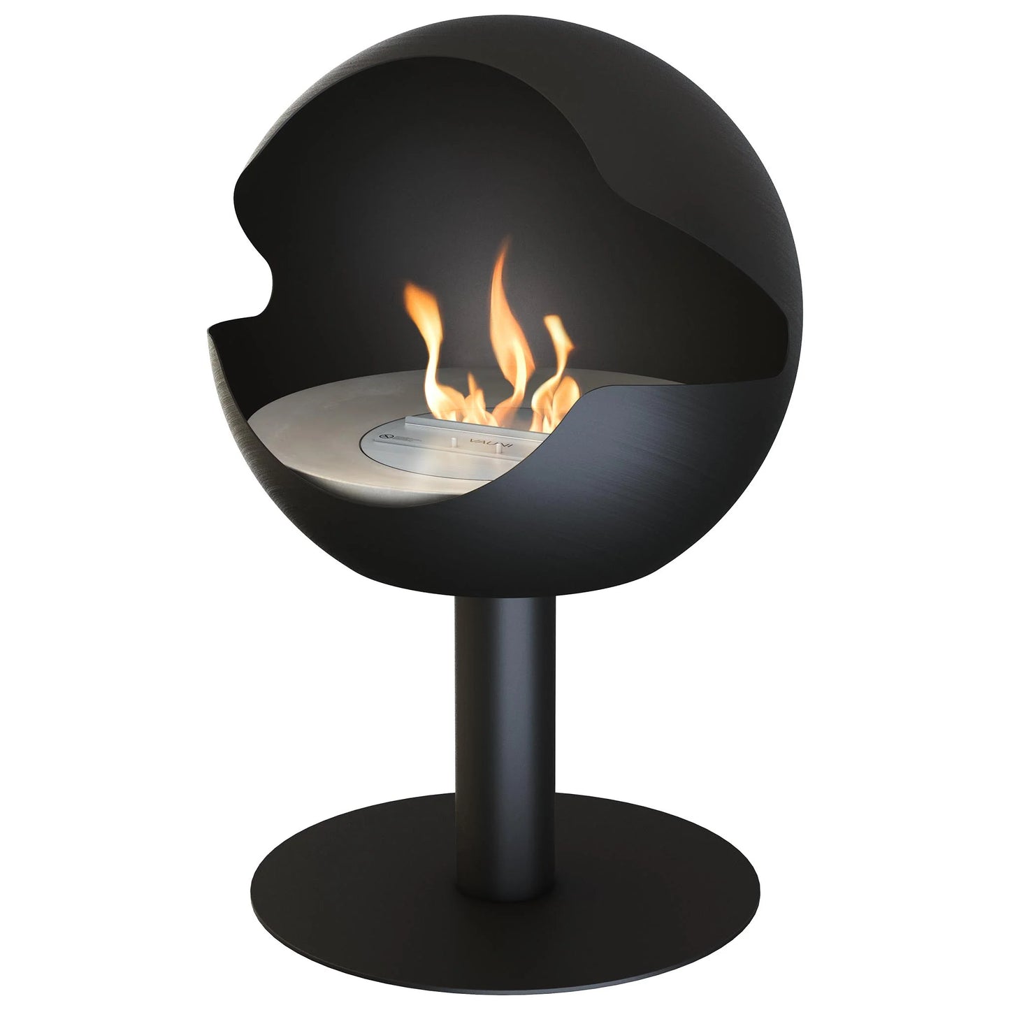 Vauni - Globe Black High Ethanol-Kamin