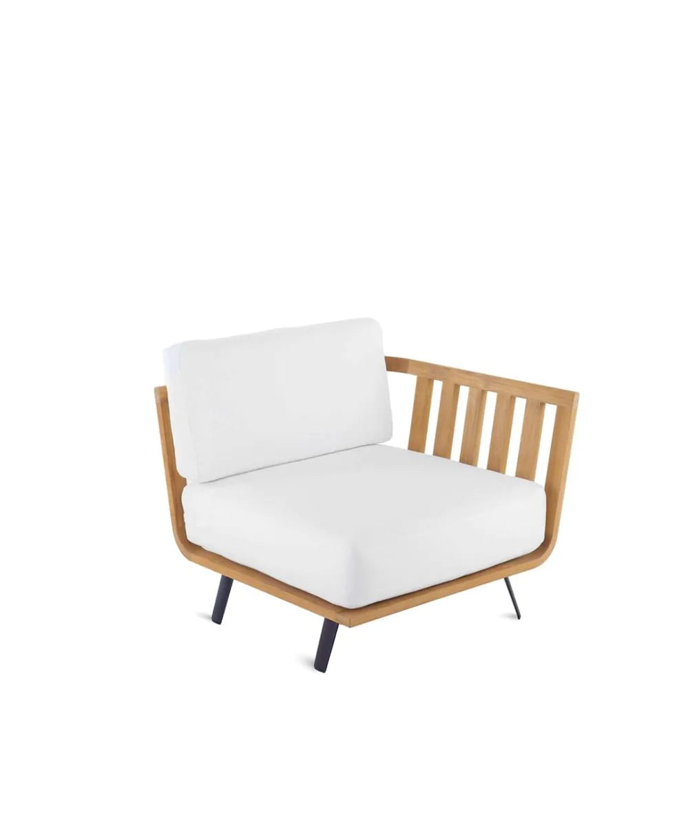 Unopiu - Welcome Eckmodul links Teak