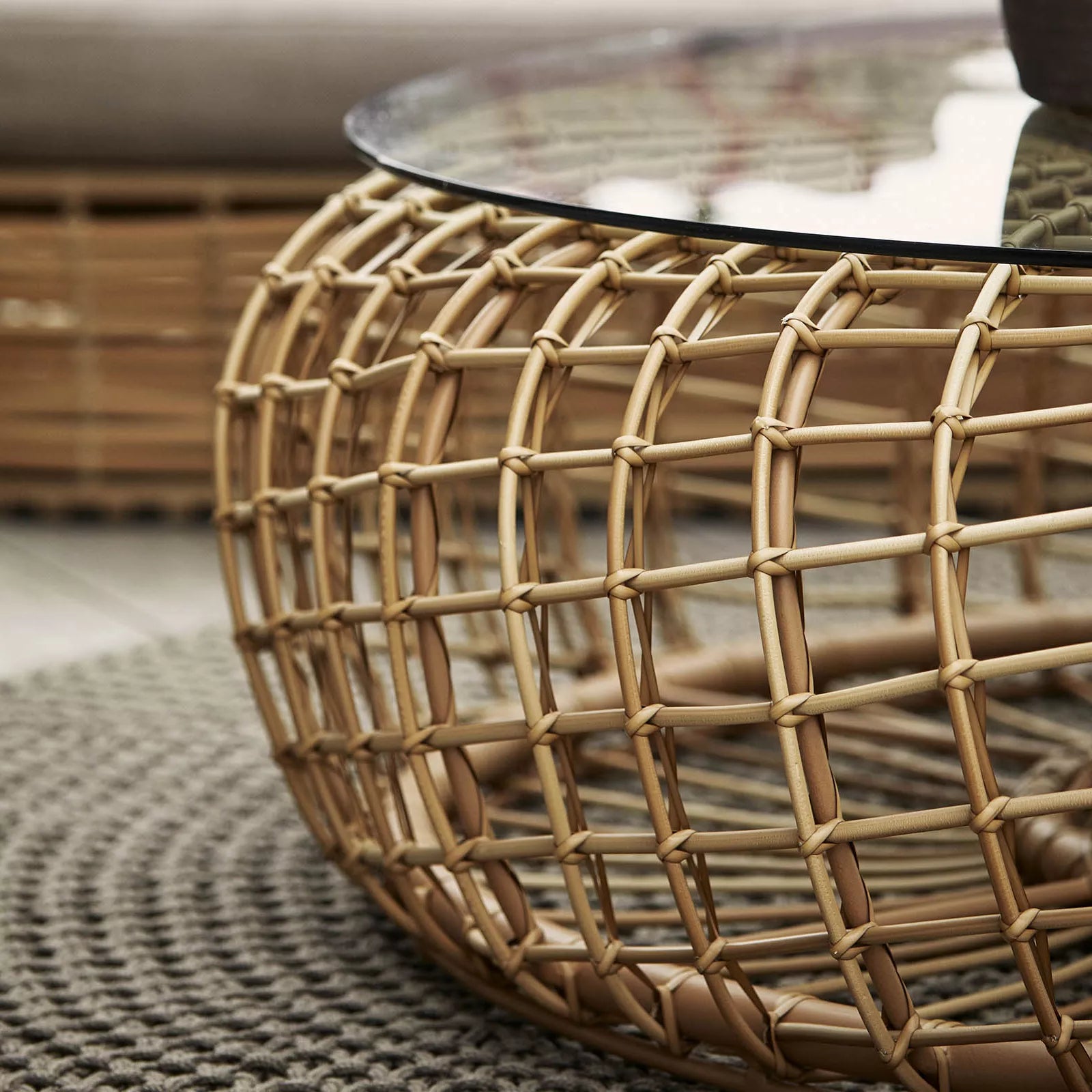 Cane-line - Nest Hocker / Beistelltisch
