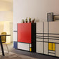 Cappellini - Homage To Mondrian Sideboards Shiro Kuramata