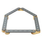 Wooden Balance Beam - 5 Elements