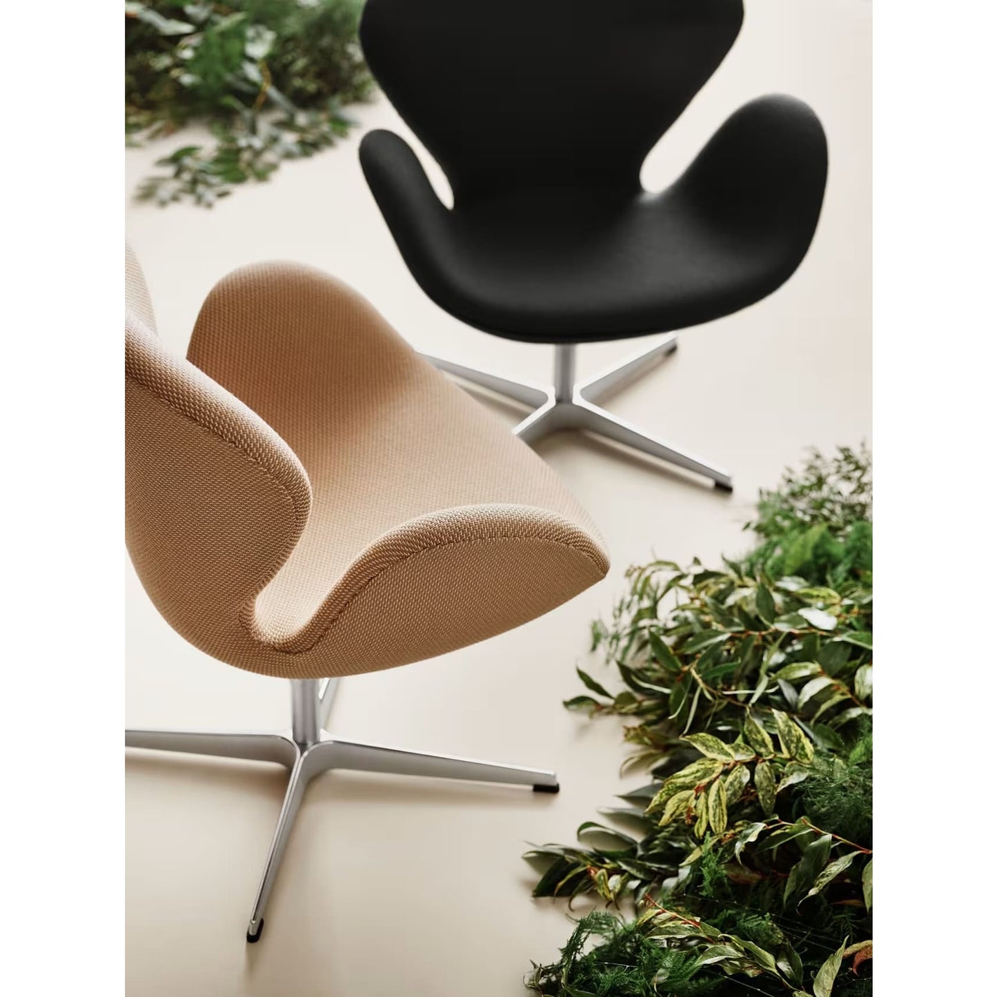 Fritz Hansen - Swan Chair Sessel Stoff