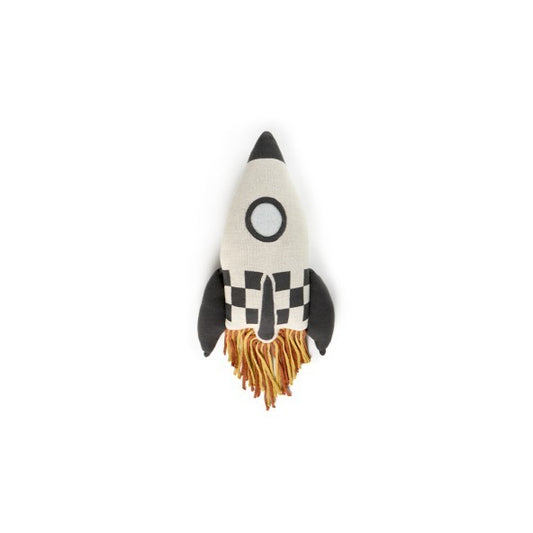 Knitted Rocket Pillow