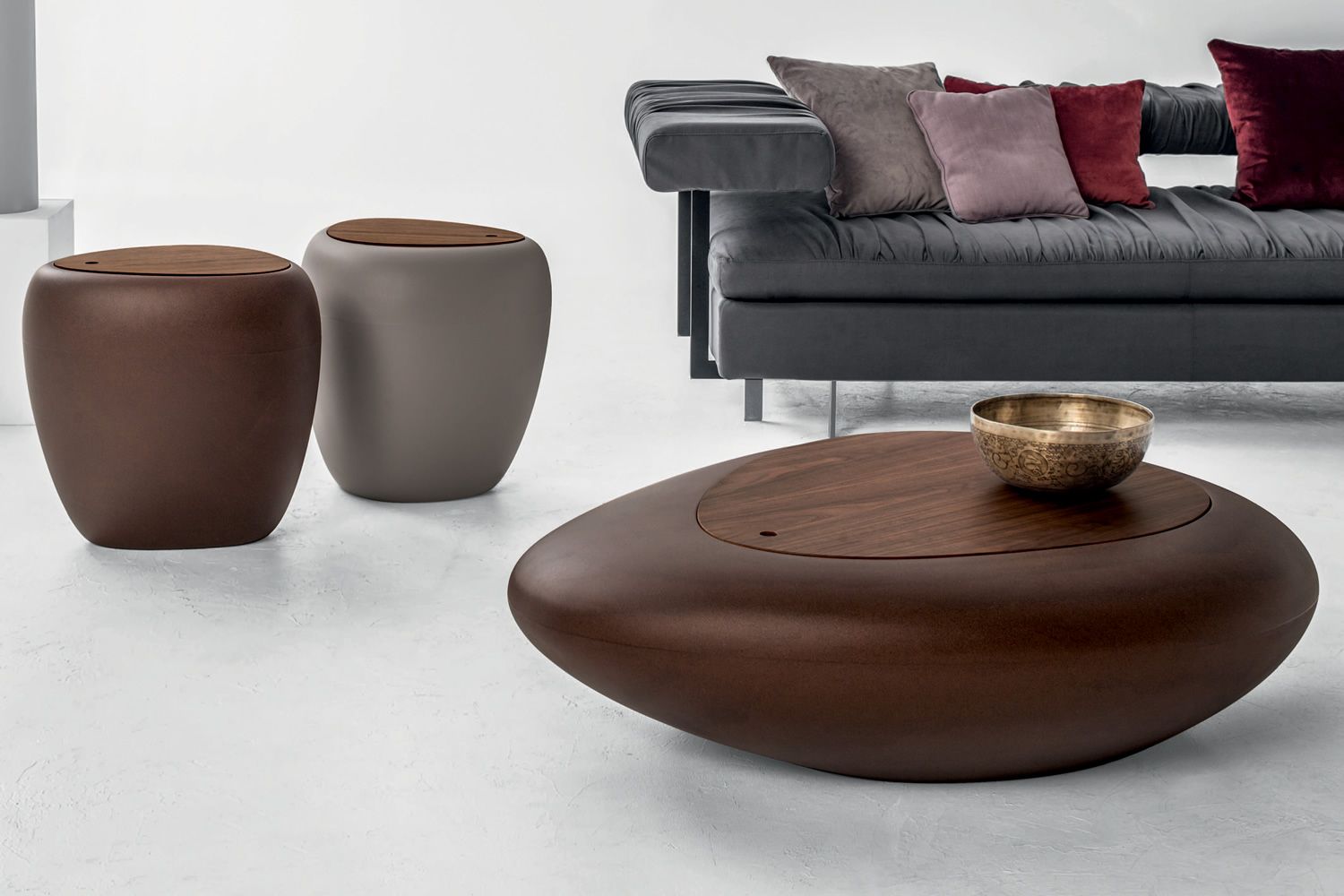 Tonin Casa - Kos 8190 Beistelltisch Weiß / Outdoor geeignet