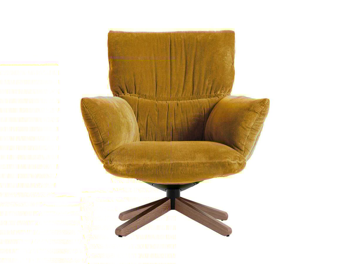 Cappellini - Lud'o Lounge Sessel in Corda 310 / Esche gebeizt Eiche