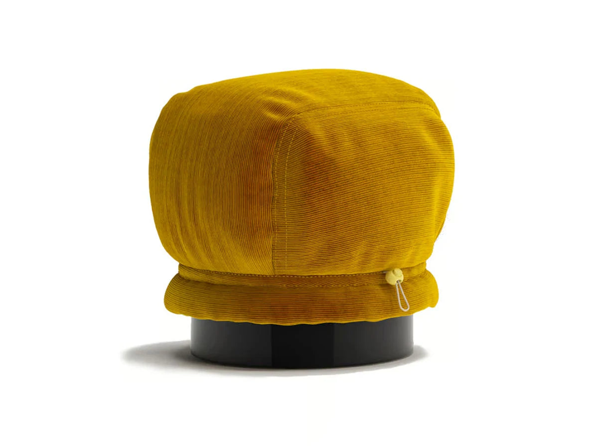 Cappellini - Lud'o Pouf in Corda 310 / Schwarzer Sockel