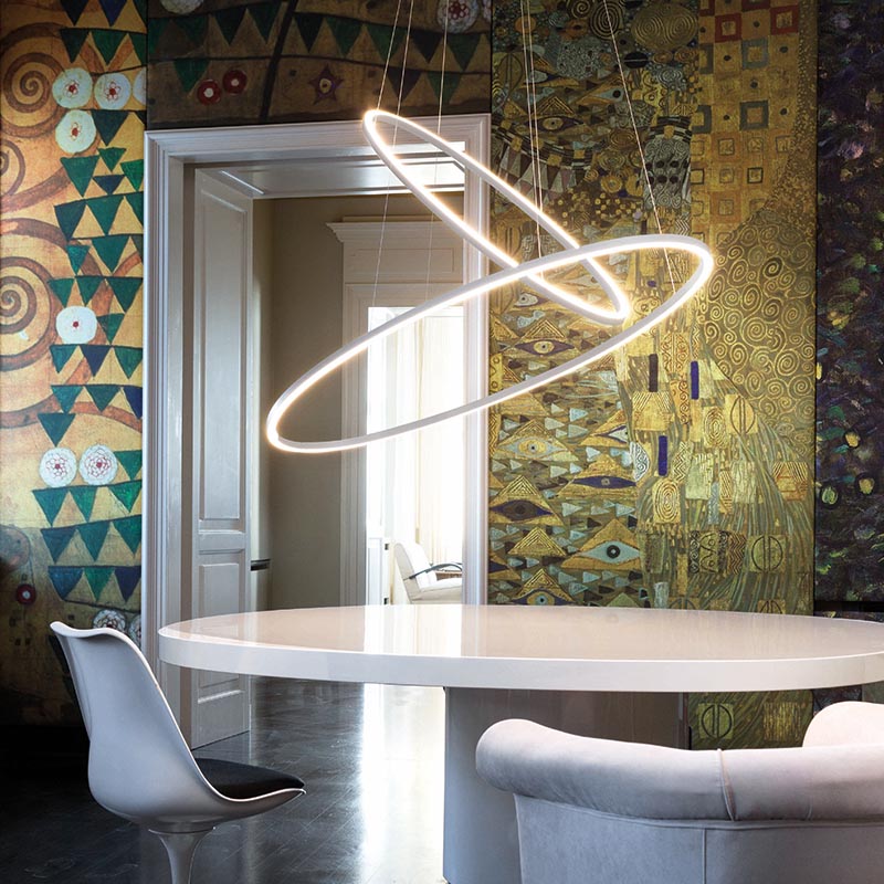 Nemo Lighting - Ellisse Double LED Pendelleuchte