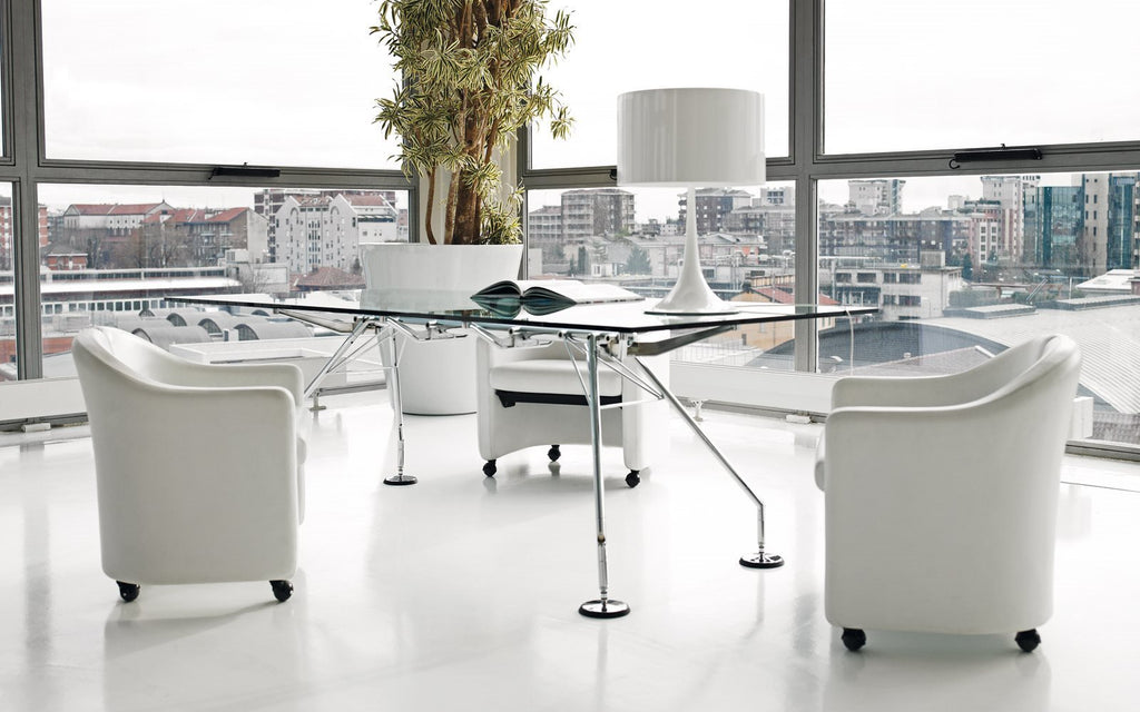 Tecno Spa - Nomos Chromtisch von Norman Foster