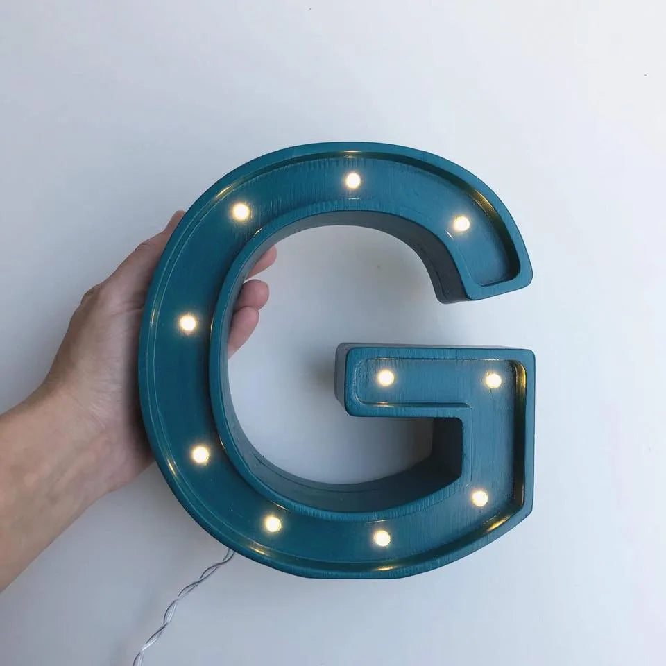 Little Lights - Buchstaben Lampe - C
