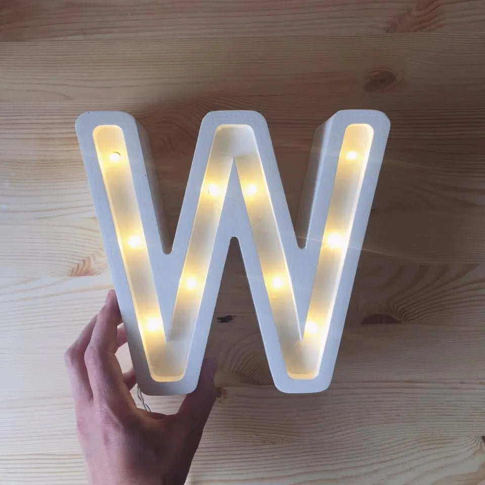 Little Lights - Buchstaben Lampe - J