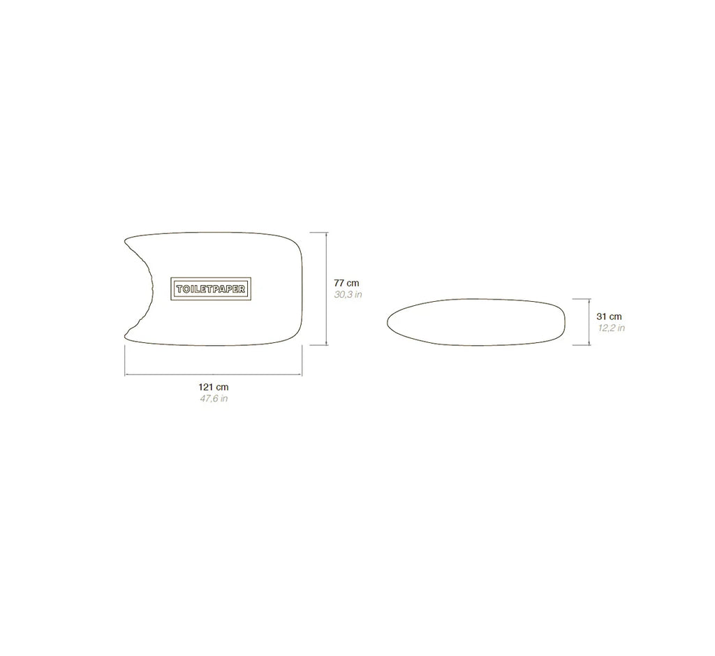 Gufram - Soap Sitzpouf 2014 Toiletpaper