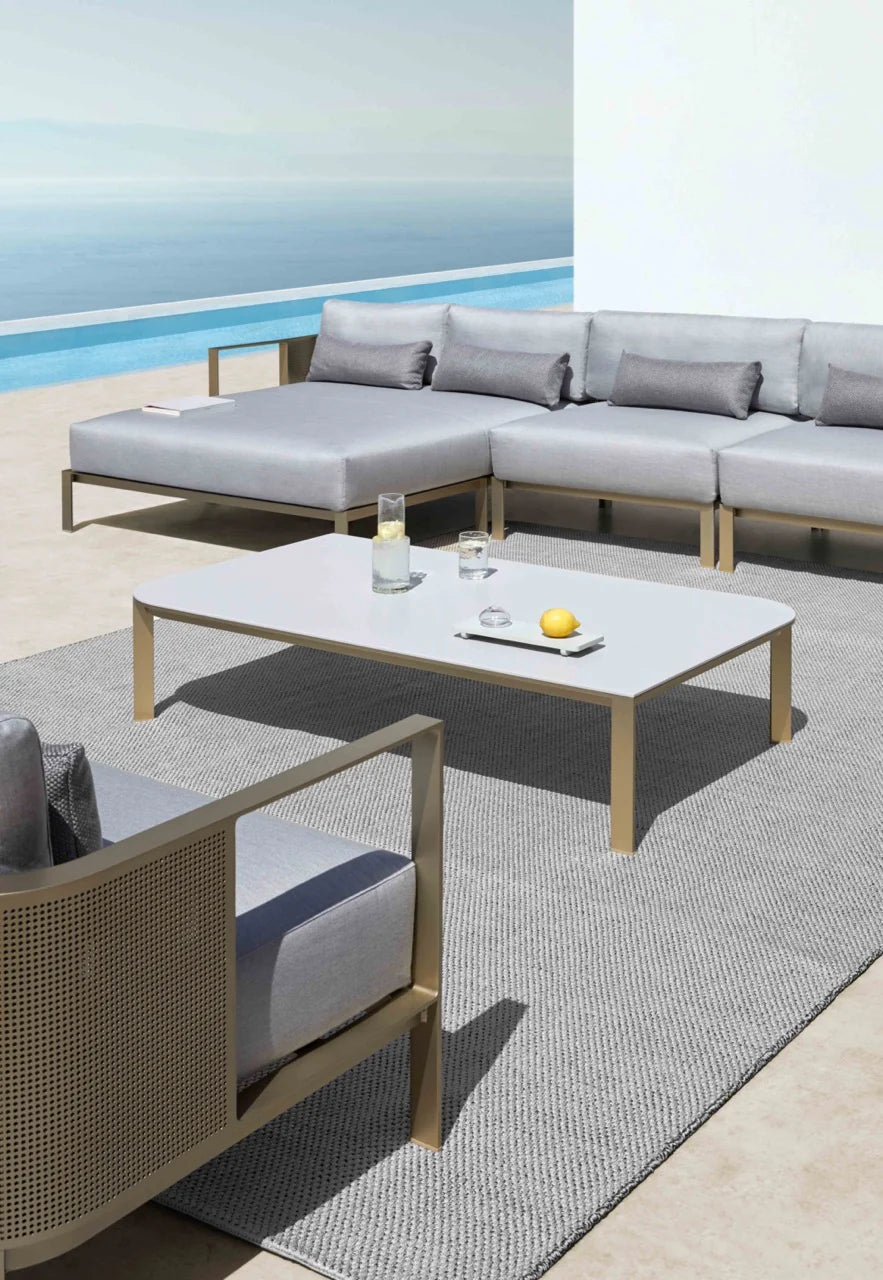 Gandia Blasco - Solanas XL Chaiselongue links Sectional 2