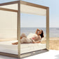 Vondom - Vela Daybed mit Faltschiebedach