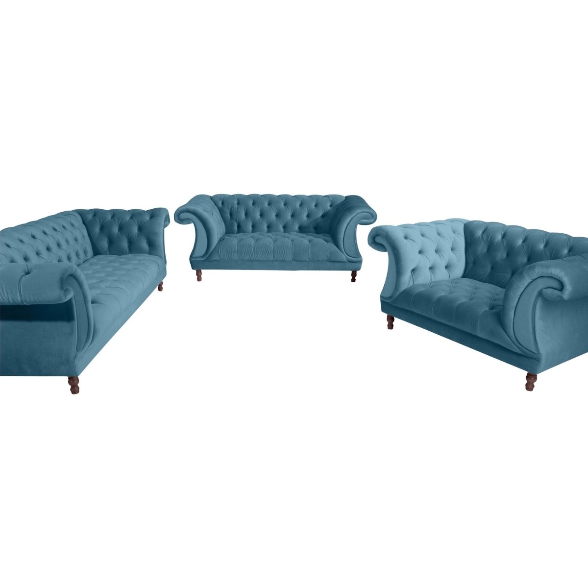 Max Winzer - 2-Sitzer Sofa Ivette Samtvelour in 12 Farben - VERUS LIVINGMax Winzer