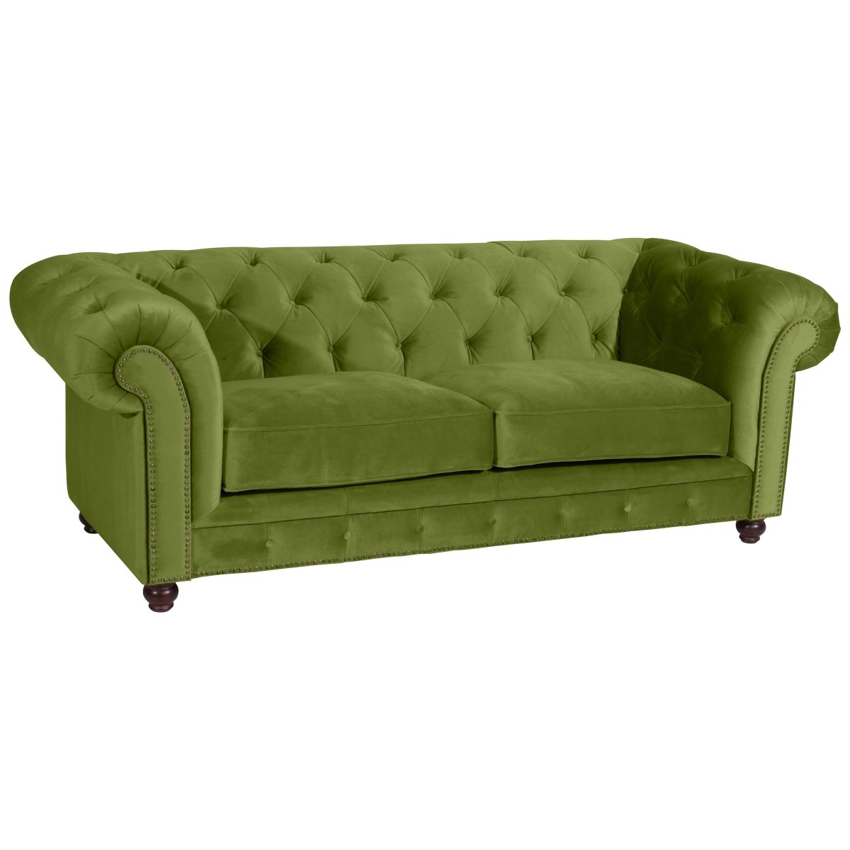 Max Winzer - 2,5-Sitzer Sofa Orleans Samtvelour in 8 Farben