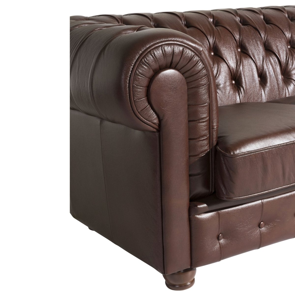 Max Winzer - 3-Sitzer Sofa Bridgeport 100% Wischleder in 2 Farben
