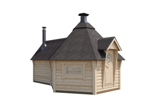 Tene FILIP Grill-Pavillon/ Grillkota integrierter Sauna