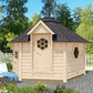 Tene KRIS Sauna-Haus mit Erweiterung