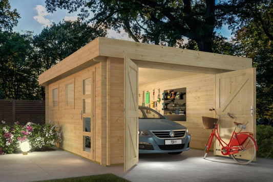 Tuindeco - Holz Garage Marketta