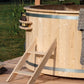 Tuindeco - Hot-Tub mit Außen-Holzofen