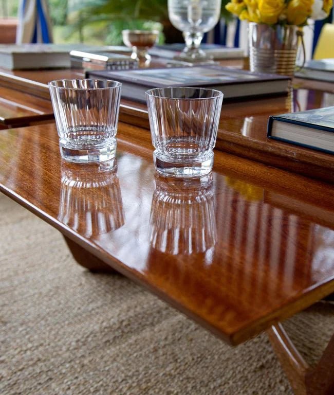 Unopiu - C'est la vie Tisch aus Mahagoni mit ausziehbaren Tischplatten