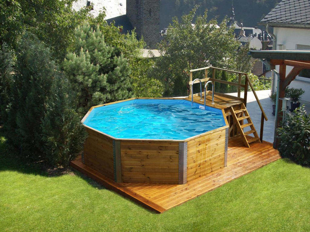 WEKA - MASSIVHOLZPOOL 593 B (476 x 376 cm)